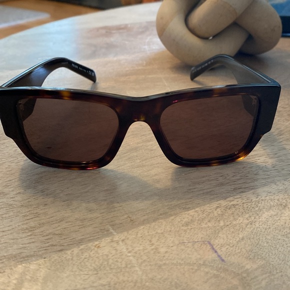 Prada PR10ZS Sunglasses in Brown Tortoise - Picture 5 of 5